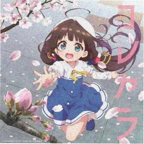轻音少女漫画角色档案 部长位角色头像示意